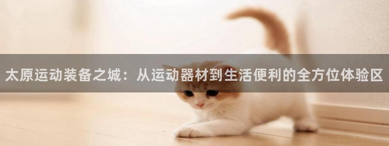 征途国际招商电话是多少啊：太原运动装备之城：从运动器材到生活